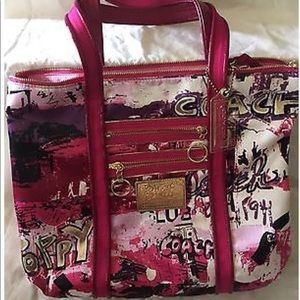 Coach Pink Poppy Purse